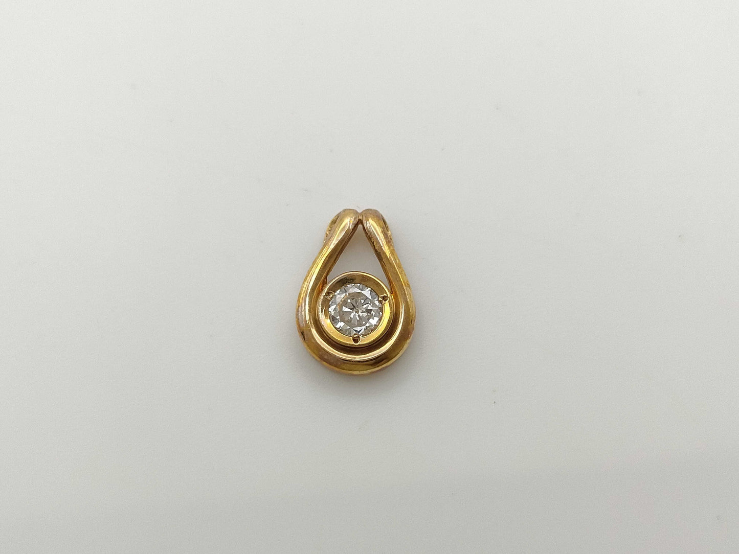 D0.40ct K18 1.7g Pendant Top 