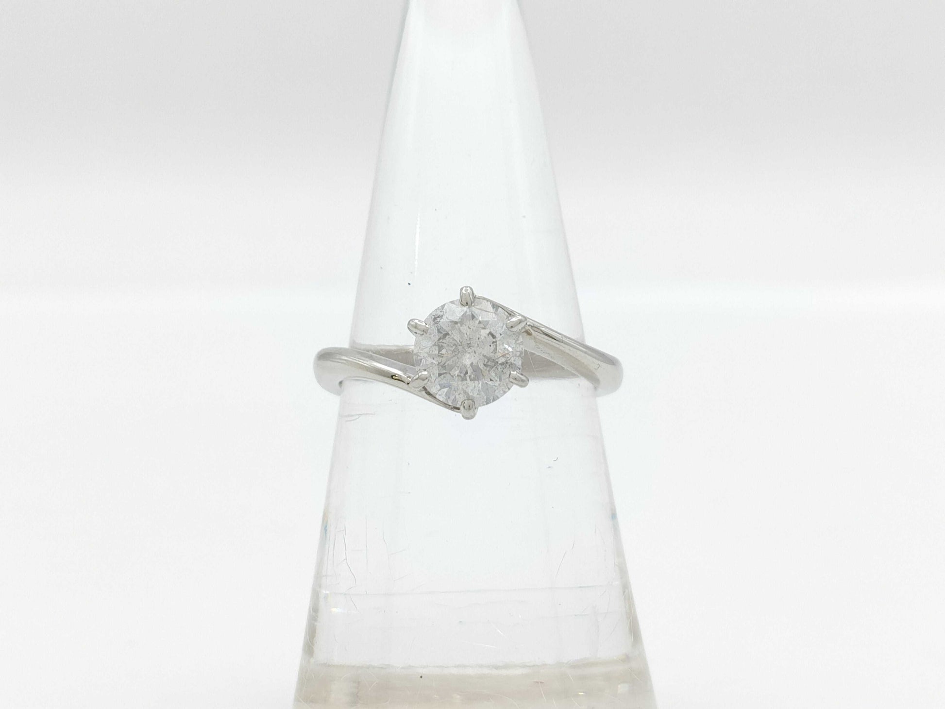 D1.068ct PT900 4.2g Ring 