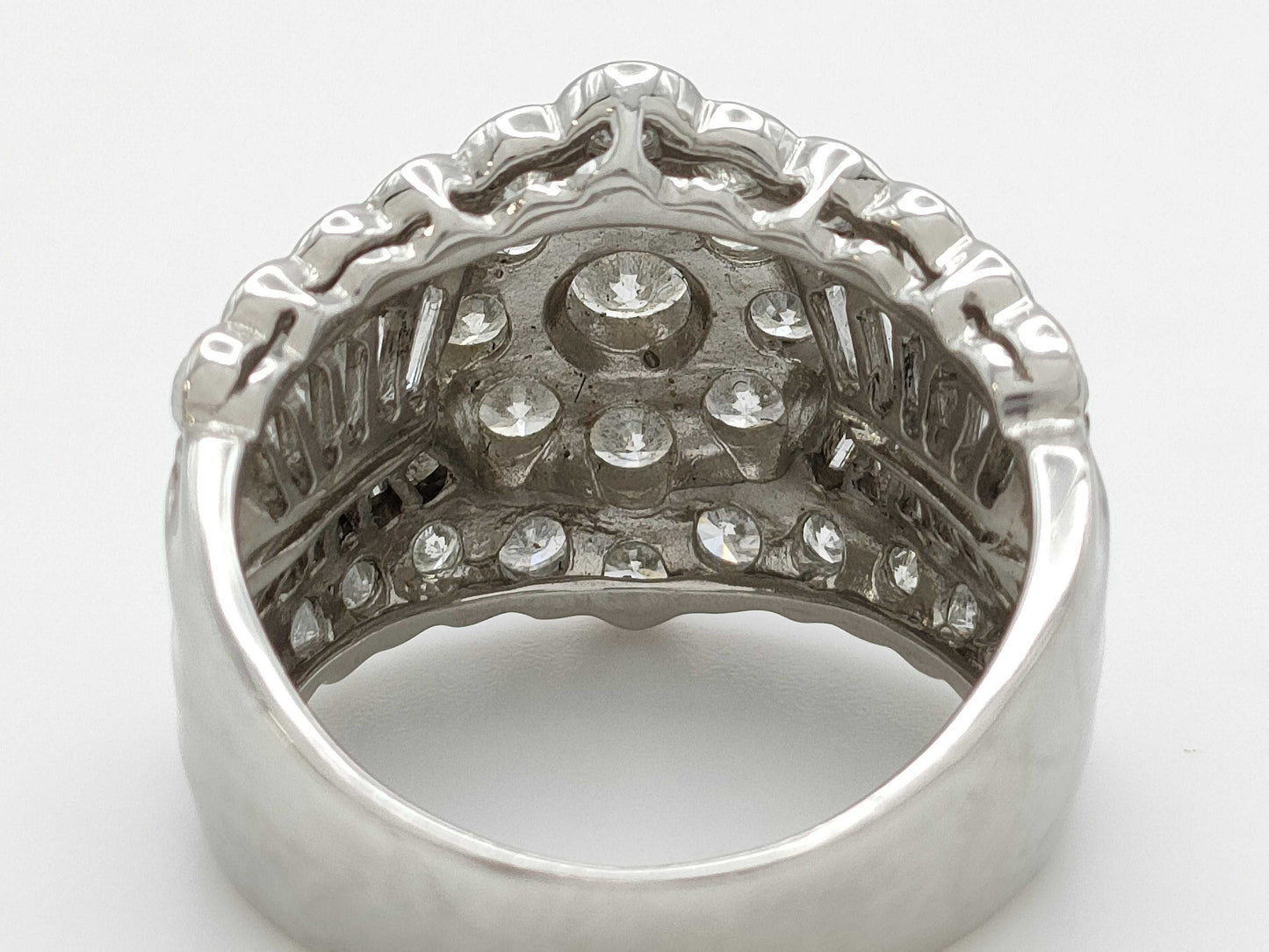 D3.00ct PT900 10.2g Ring 