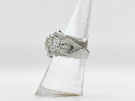 D3.00ct PT900 10.2g Ring 