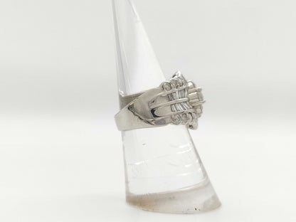 D3.00ct PT900 10.2g Ring 