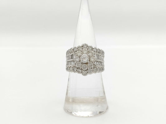 D3.00ct PT900 10.2g Ring 