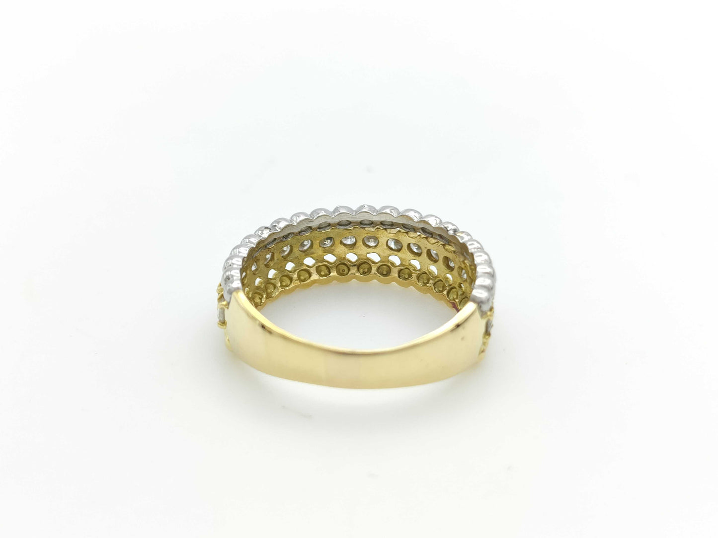 D0.50ct K18/PT900 4.7g Ring 
