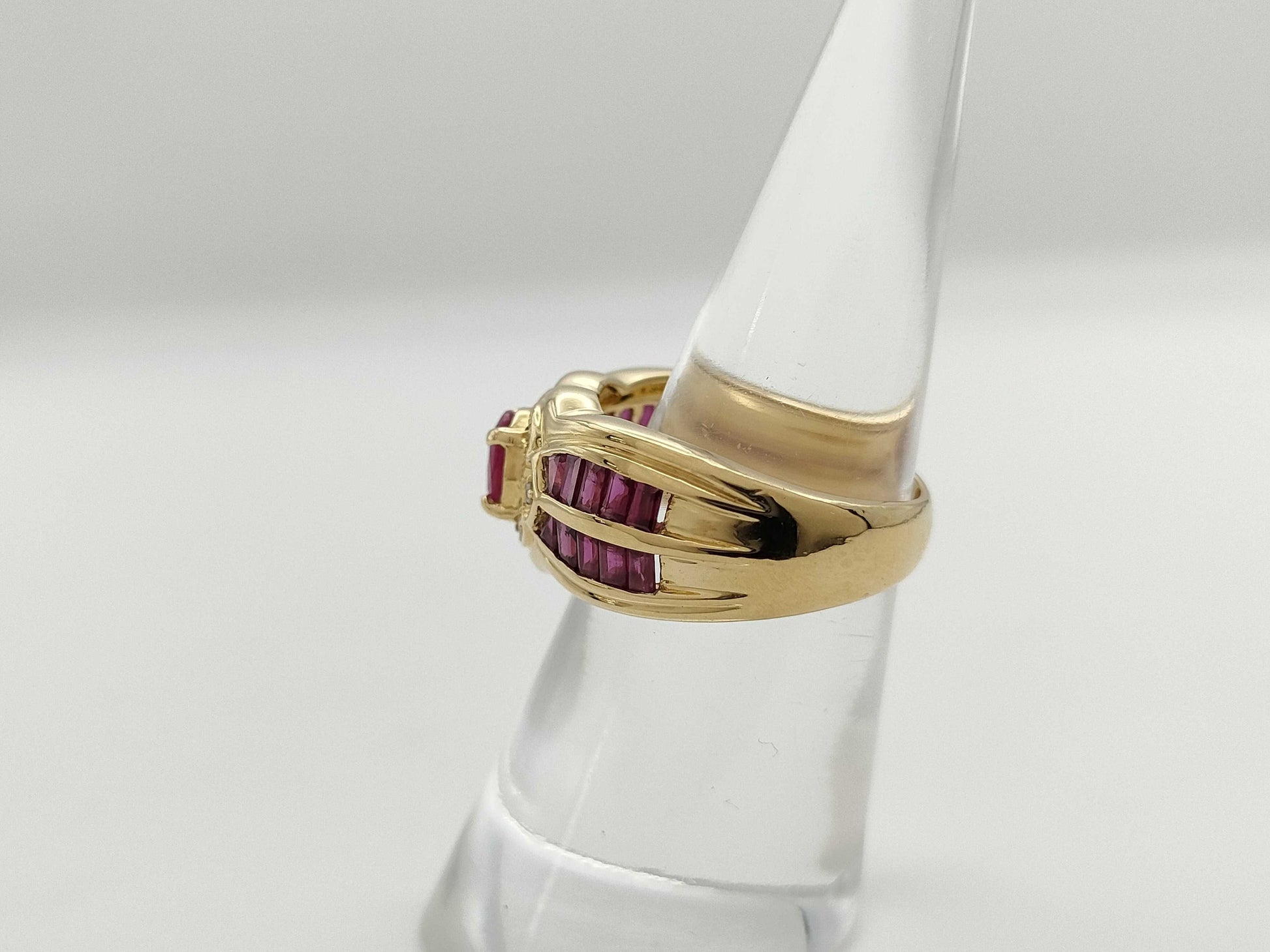 R2.36ct D0.04ct K18 6.8g Ring 