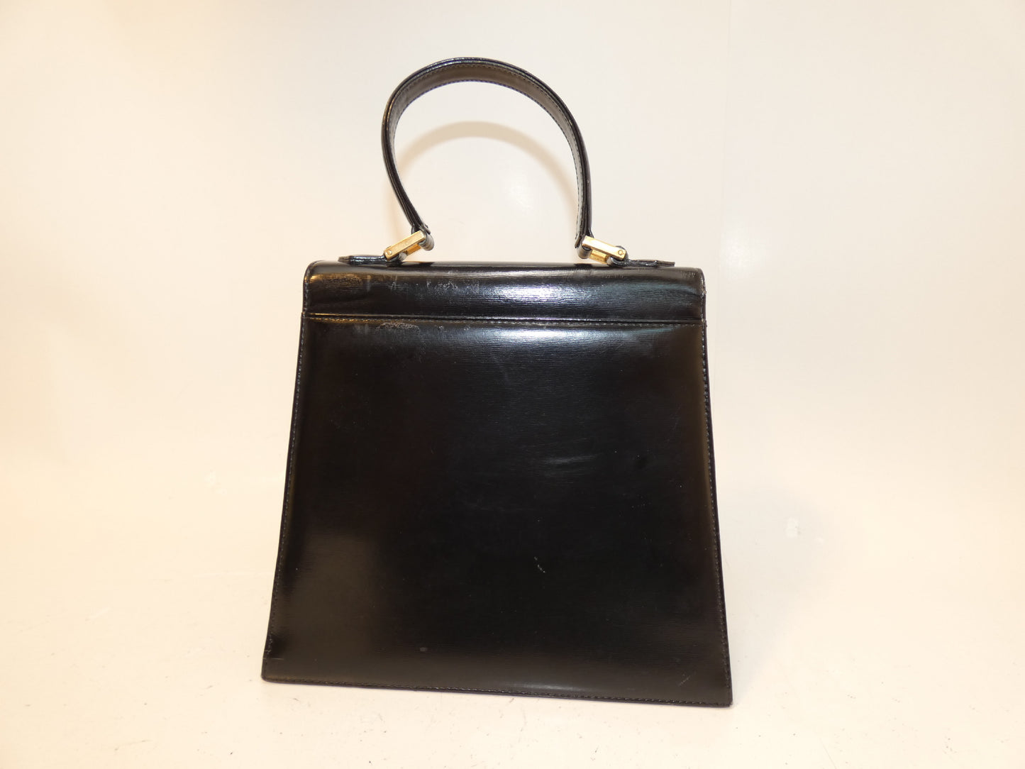Yves Saint Laurent Black Leather Handbag