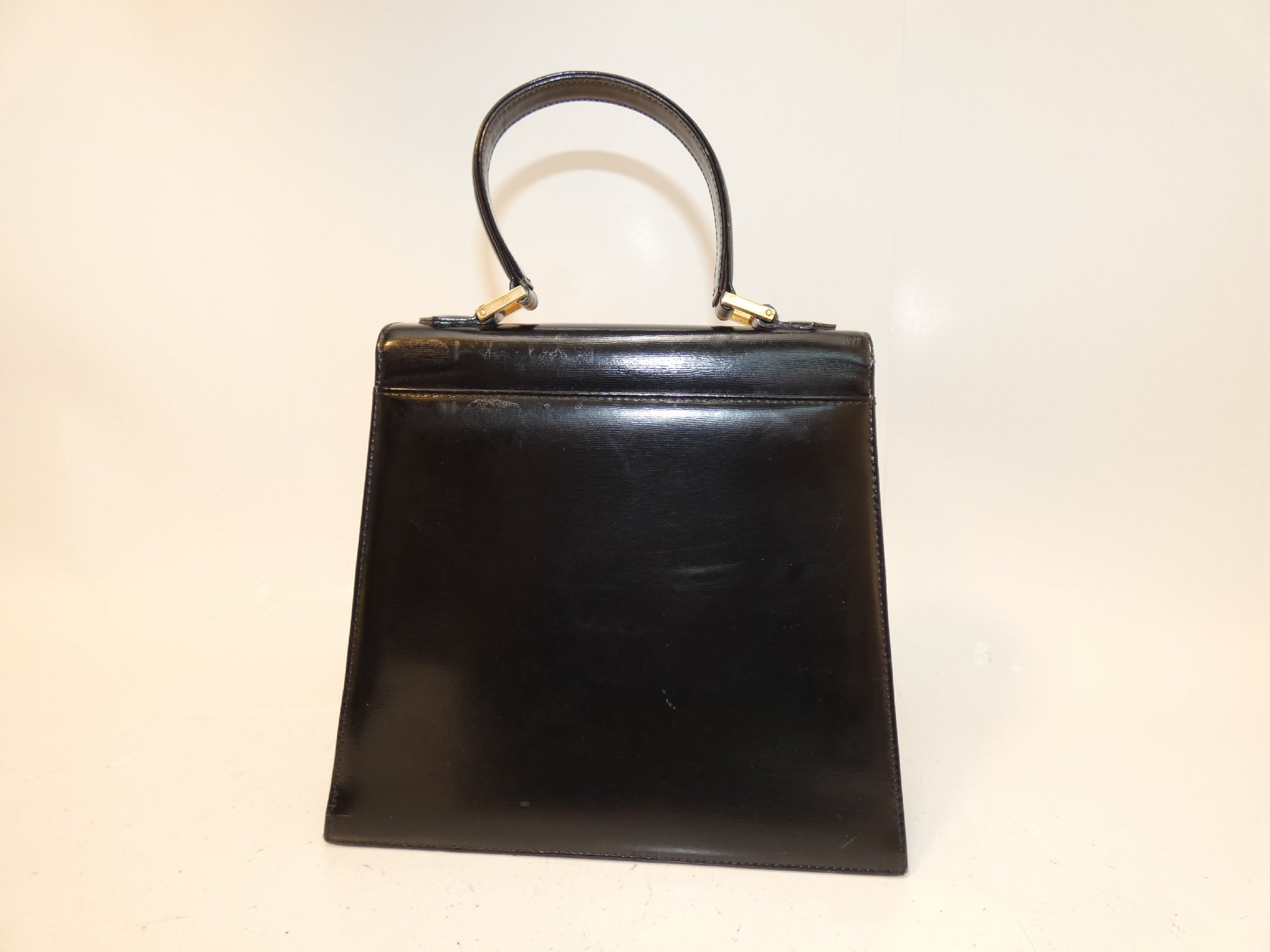 Yves Saint Laurent Black Leather Handbag