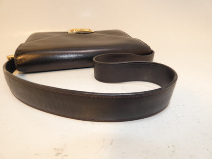CELINE Carriage GP Leather Shoulder Bag