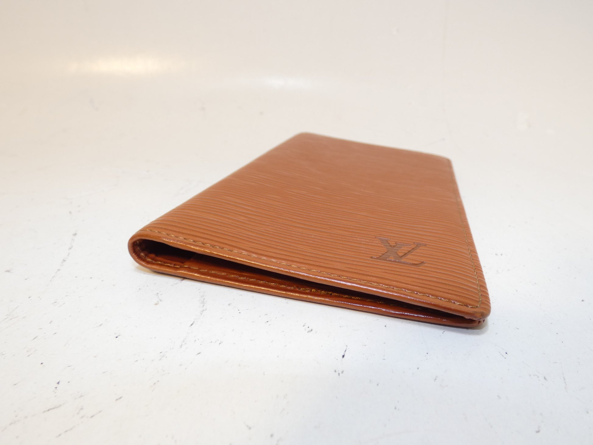 LOUIS VUITTON Epi Brown Wallet