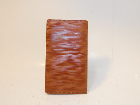 LOUIS VUITTON Epi Brown Wallet