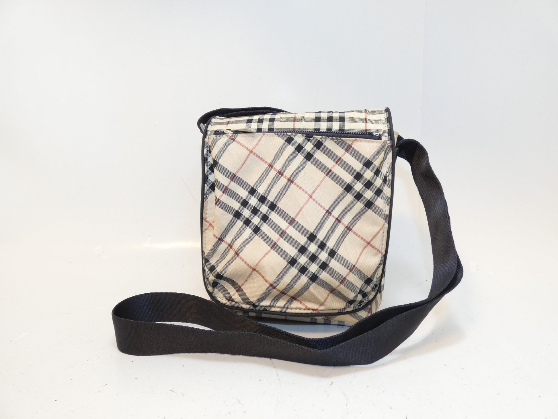 BURBERRY Nova Check Nylon Shoulder Bag