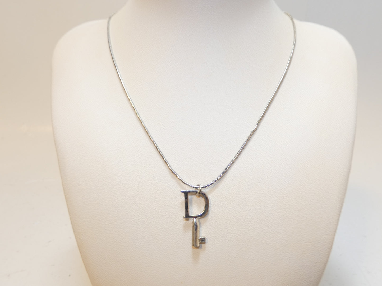 Dior Logo Key Necklace Necklace