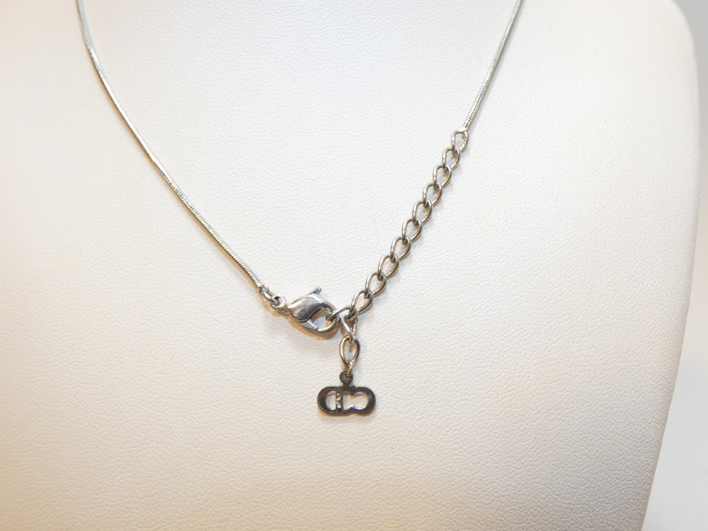 Dior Logo Key Necklace Necklace