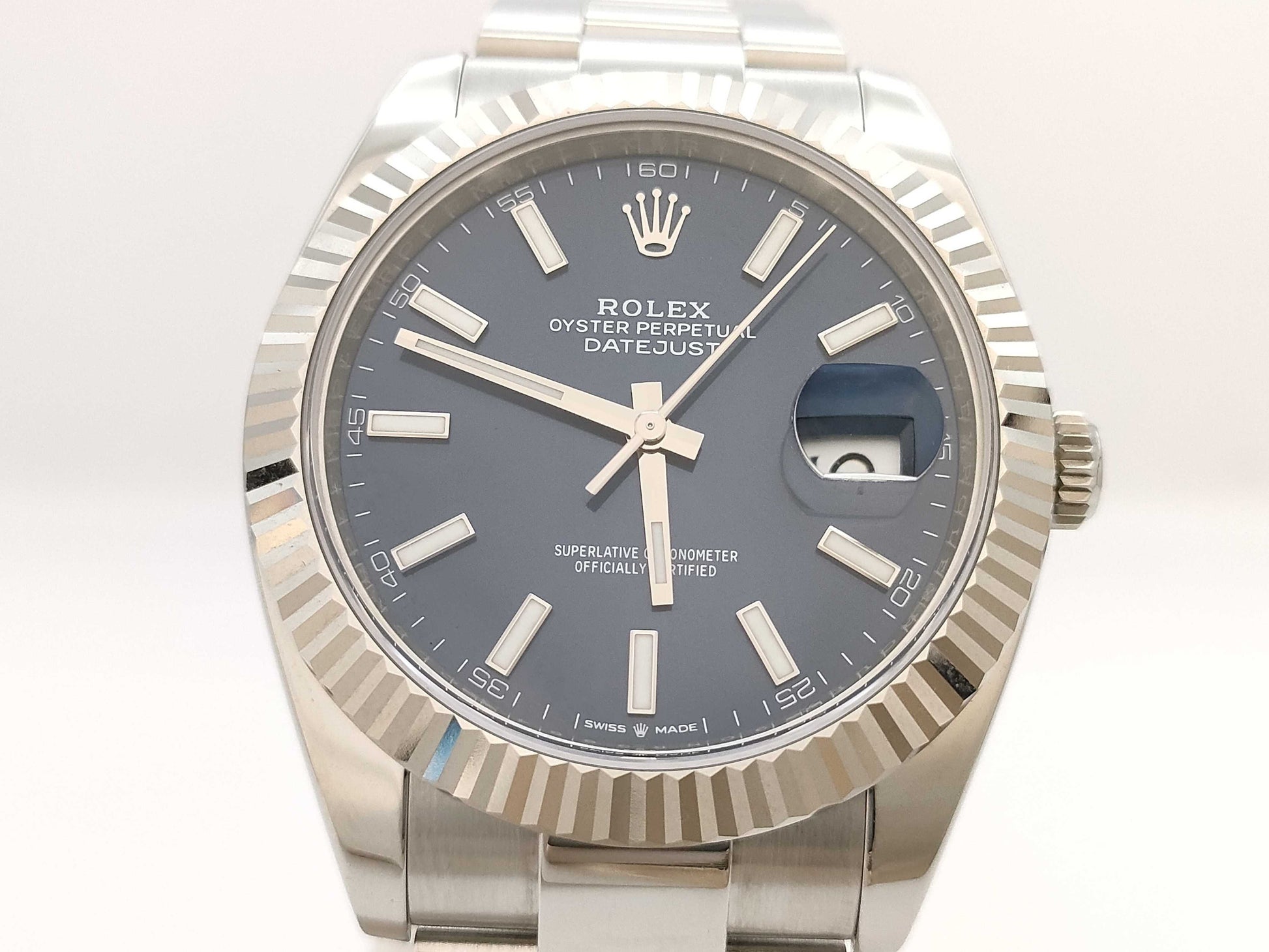 ROLEX 126334 90NR9684 Bright Blue Men's Watch