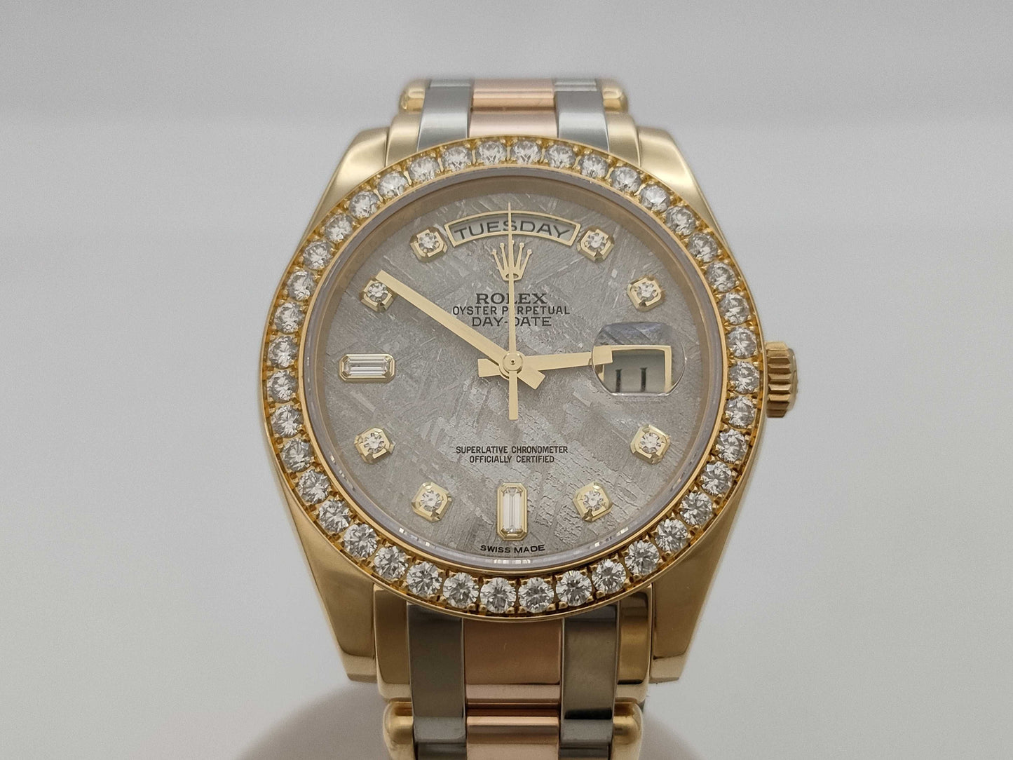 ROLEX 18948A 9N938670 Meteorite Men's Watch