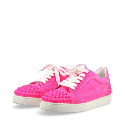 Christian Louboutin spiked stud suede sneakers, size 37