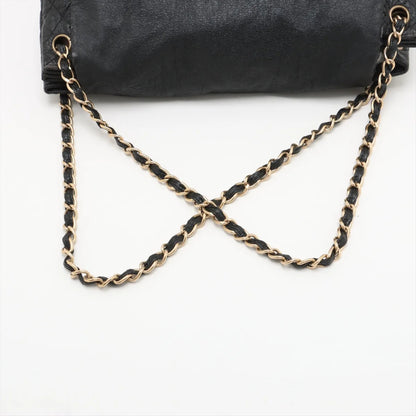 CHANEL Coco Mark Patent Leather Chain Shoulder Bag with Sticker and Card, No. 11, Dust Bag, Shoulder Bag