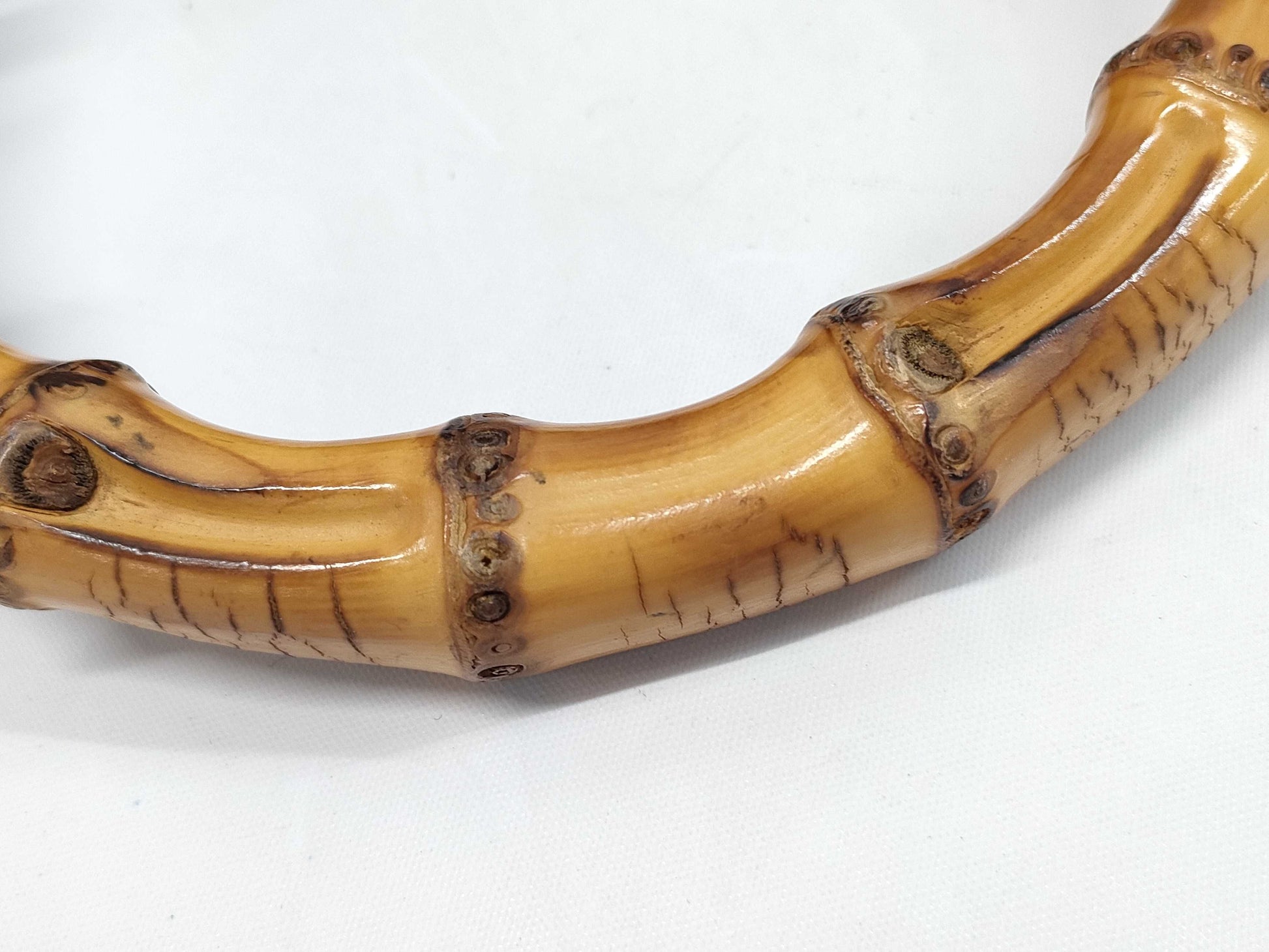 GUCCI Bamboo Turnlock Flora Handbag 137351