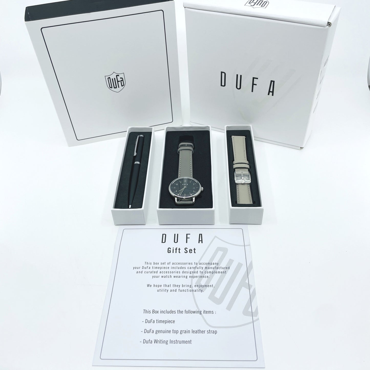 DUFA DF-9011 Automatic Black Dial Men's Watch