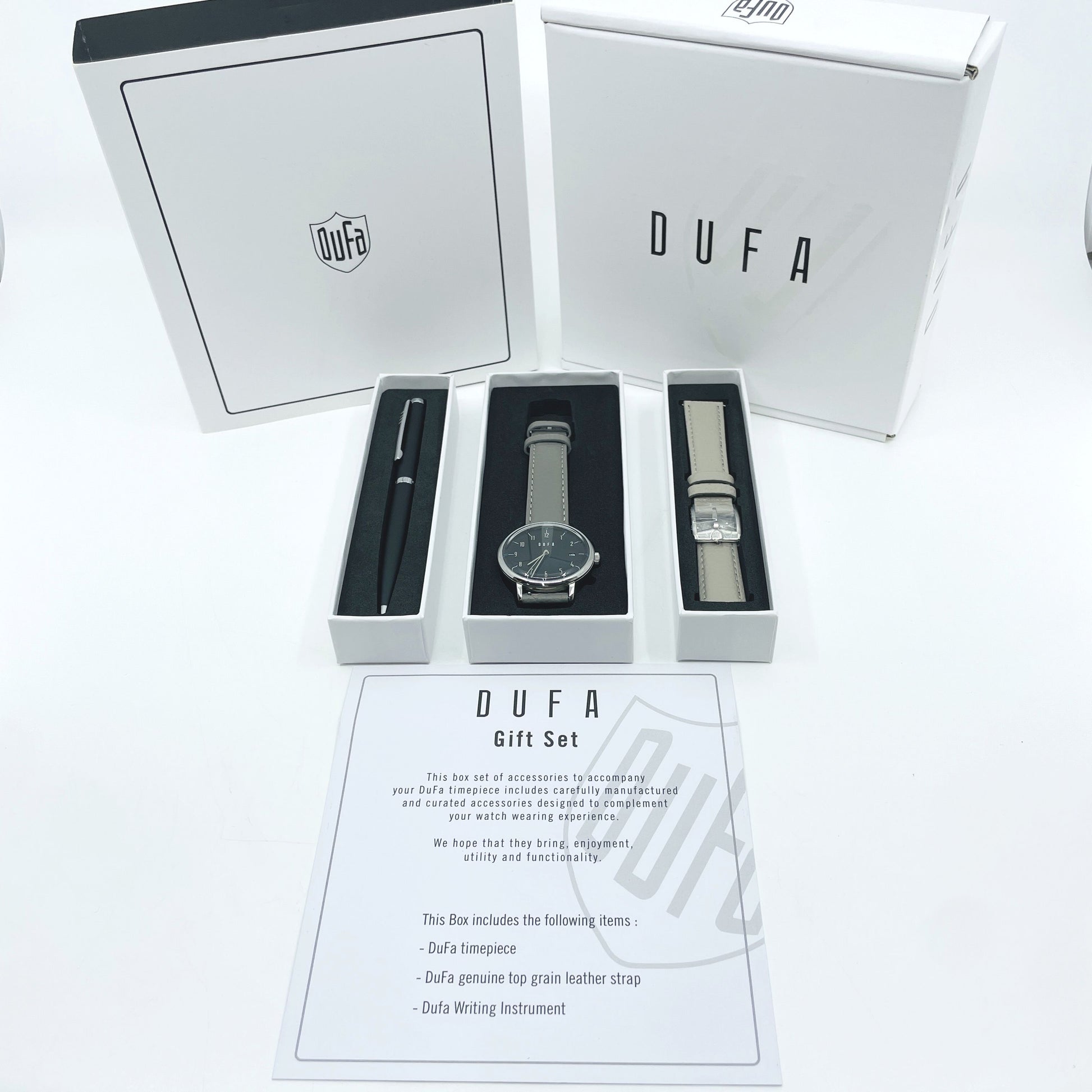 DUFA DF-9011 Automatic Black Dial Men's Watch