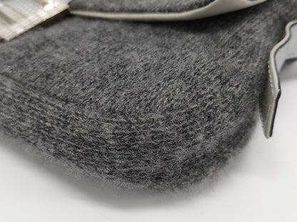 FENDI FENDI Knit Rhinestone Baguette Mamma Bucket Shoulder Bag