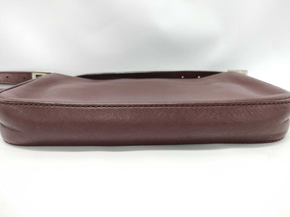 FENDI Mamma Baguette Bucket Leather Shoulder Bag