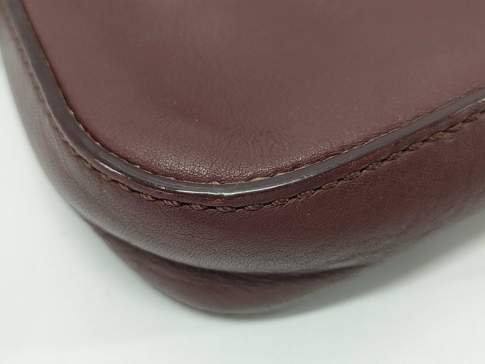 FENDI Mamma Baguette Bucket Leather Shoulder Bag