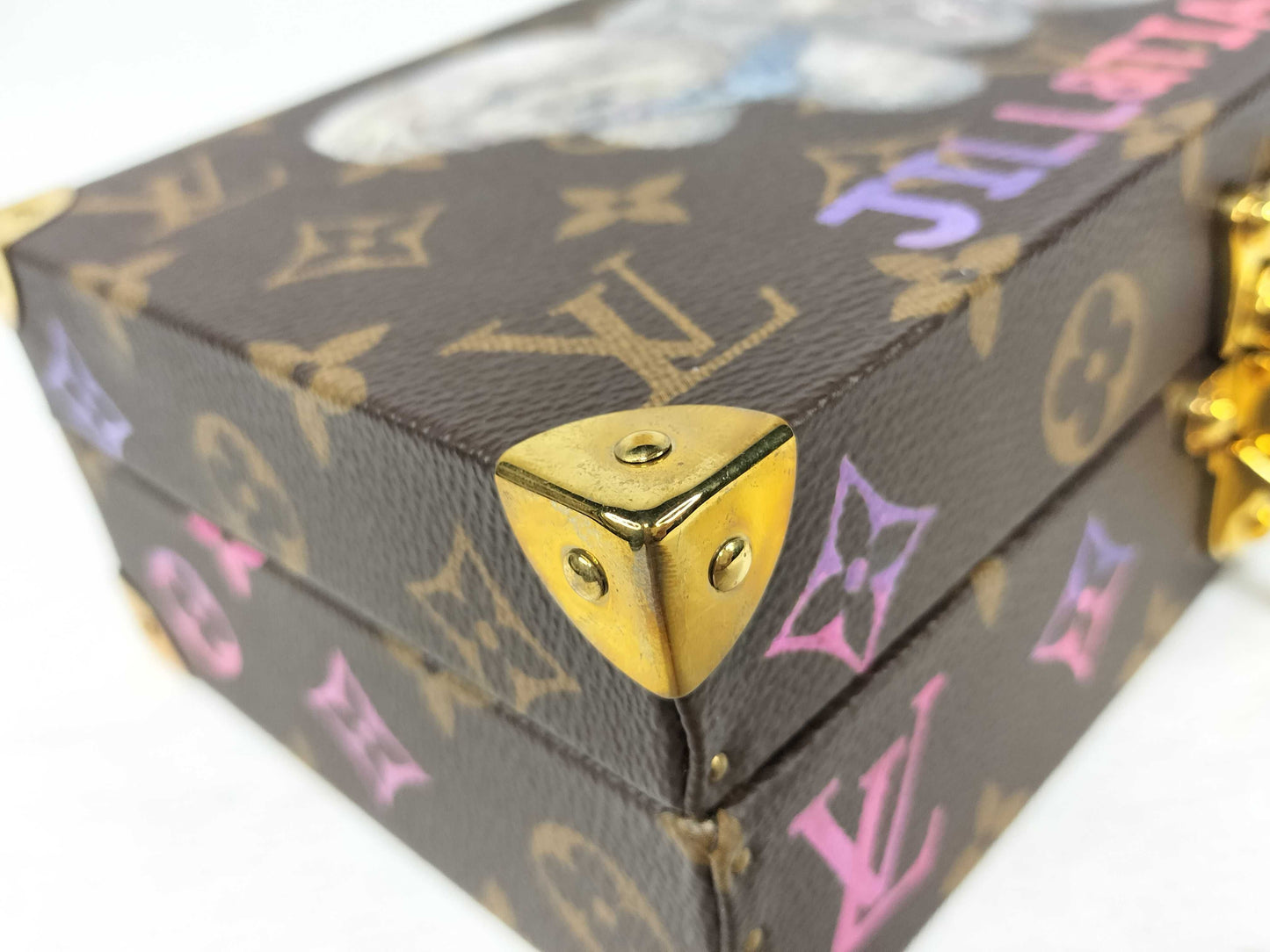 LOUIS VUITTON Monogram Louis Vuitton Polyvalent Monogram Coffret M41877 AS4281 Personalized Other Accessories