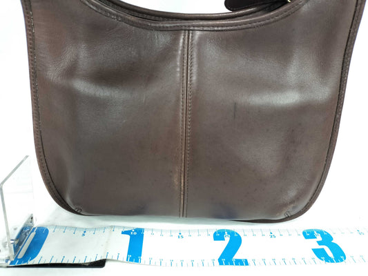 COACH Ergo 9025 Semi-Shoulder Leather Brown One-Shoulder Shoulder Bag