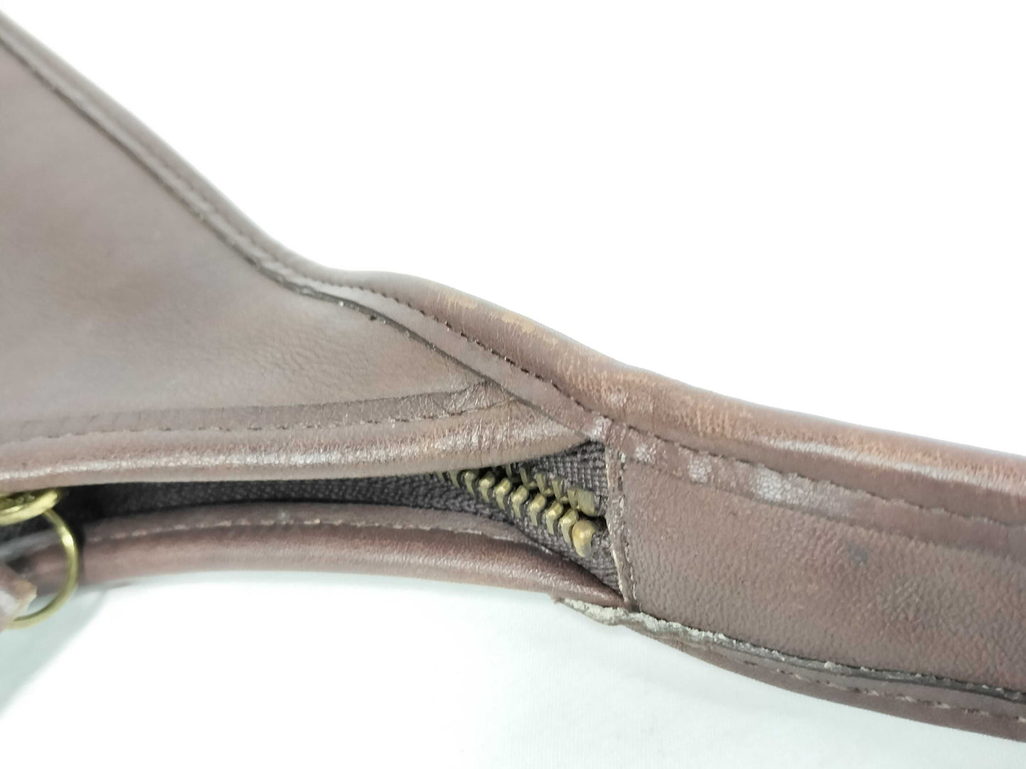 COACH Ergo 9025 Semi-Shoulder Leather Brown One-Shoulder Shoulder Bag