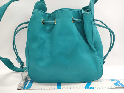 Yves Saint Laurent 7162 Embossed Logo Shoulder Bag