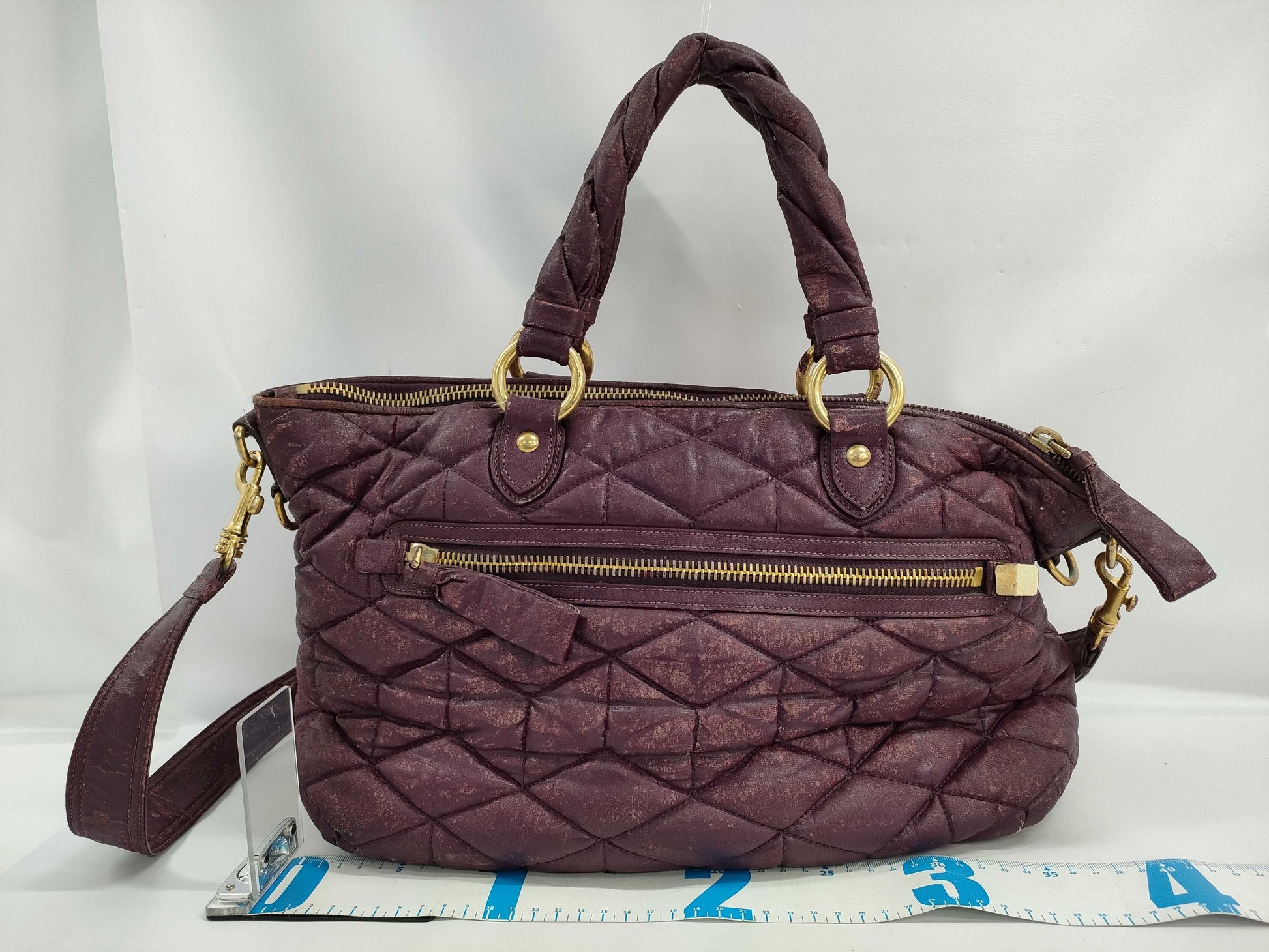 Miu Miu 7366 Miu Miu Miu Tote Bag Logo Tote Bag