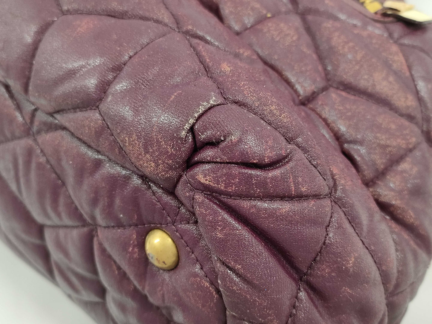 Miu Miu 7366 Miu Miu Miu Tote Bag Logo Tote Bag