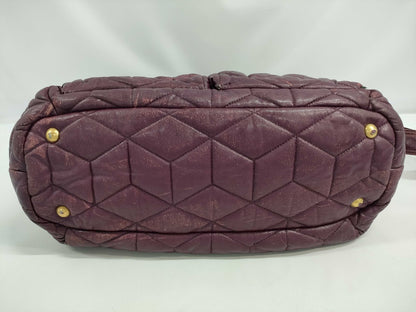 Miu Miu 7366 Miu Miu Miu Tote Bag Logo Tote Bag