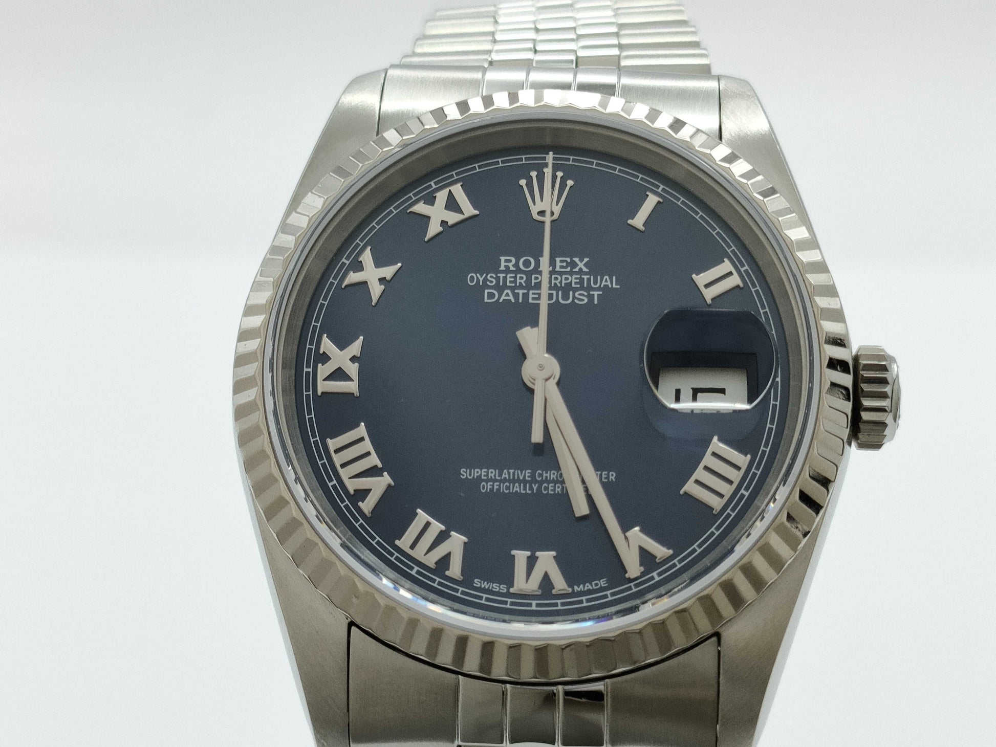 ROLEX 16234 E389271 Blue Roman Boys' Watch