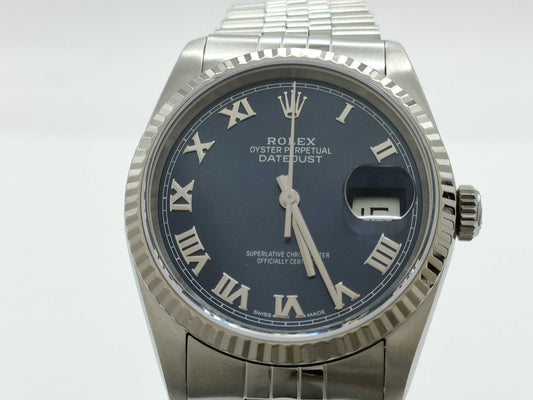 ROLEX 16234 E389271 Blue Roman Boys' Watch