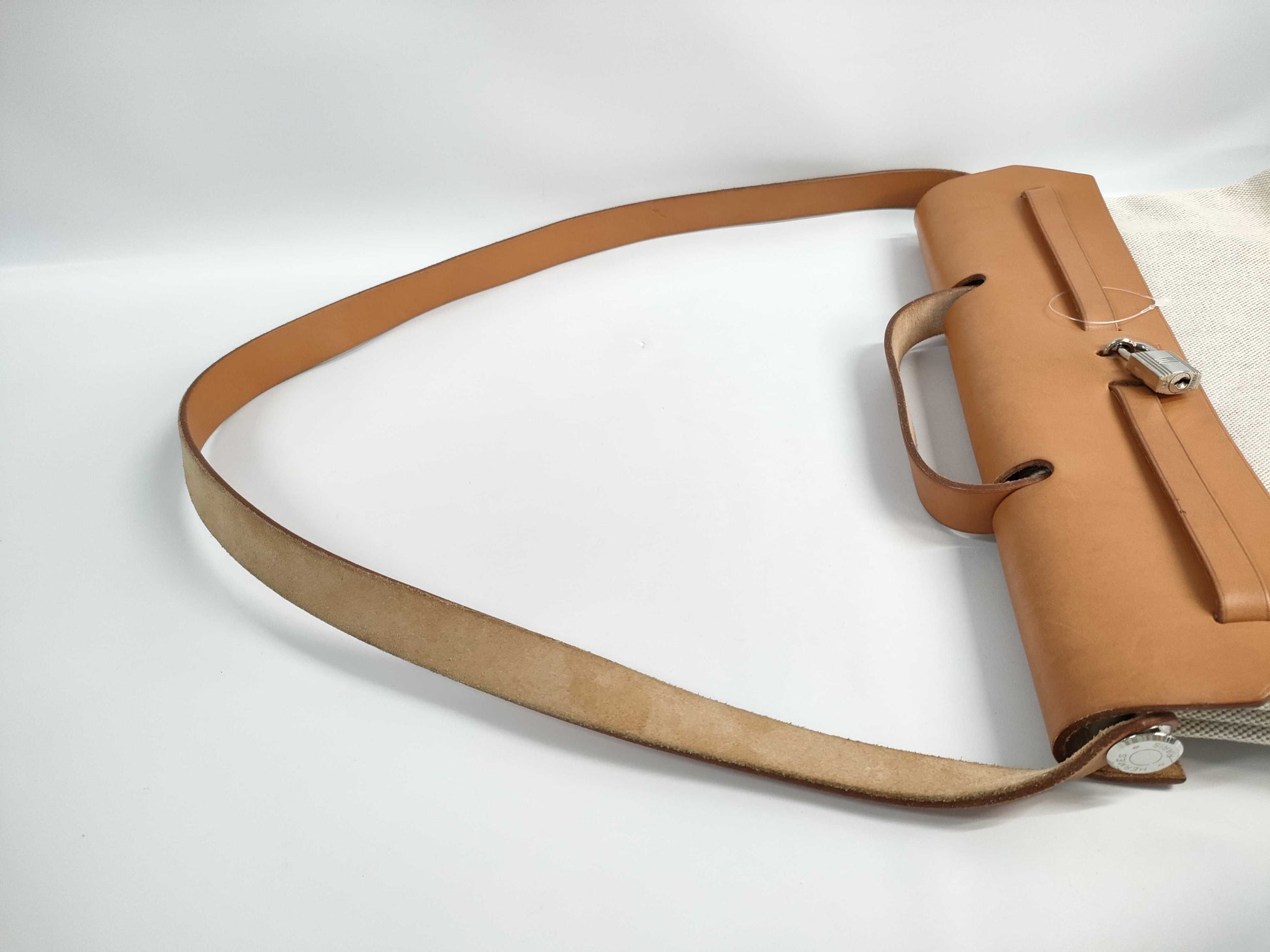 HERMES Shoulder Bag, Brown, E Stamp