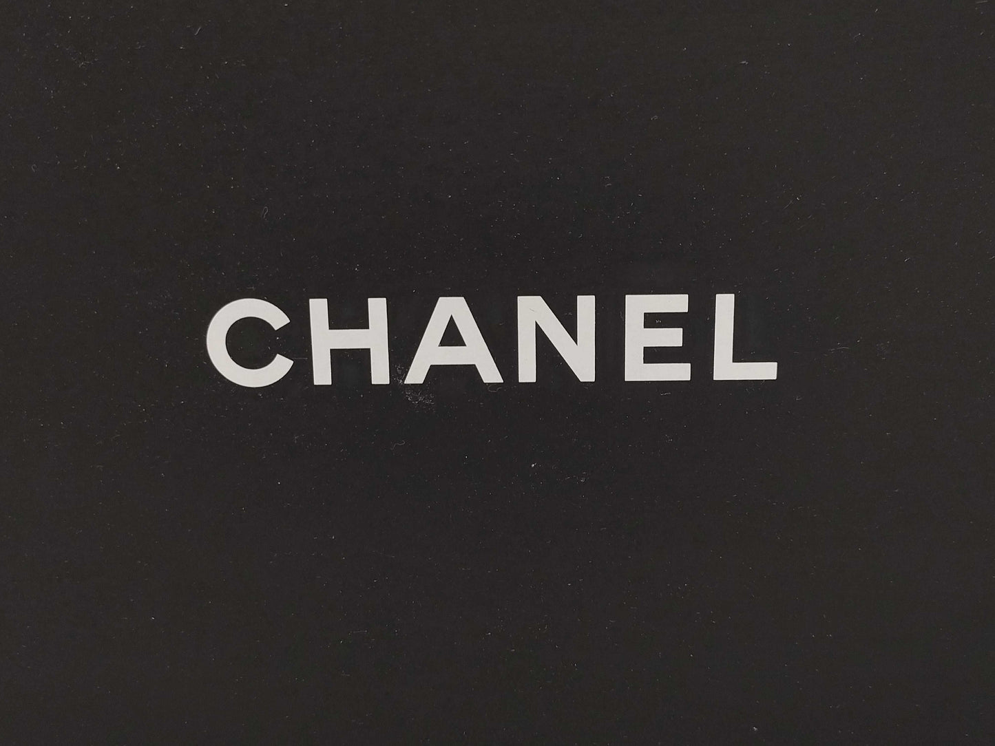 CHANEL Empty Box, Matte Black, Magnetic Closure, Set of 4 