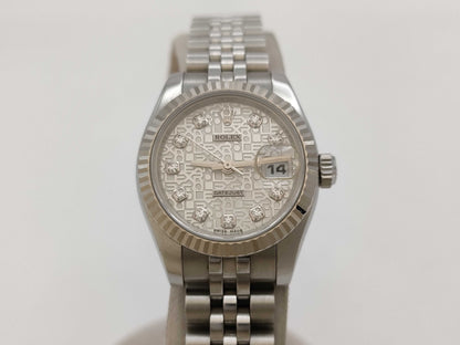 ROLEX 179174G D197506 Silver Horicon Women's Watch