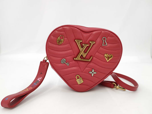 LOUIS VUITTON Love Lock Heart New Wave Shoulder Bag Shoulder Bag