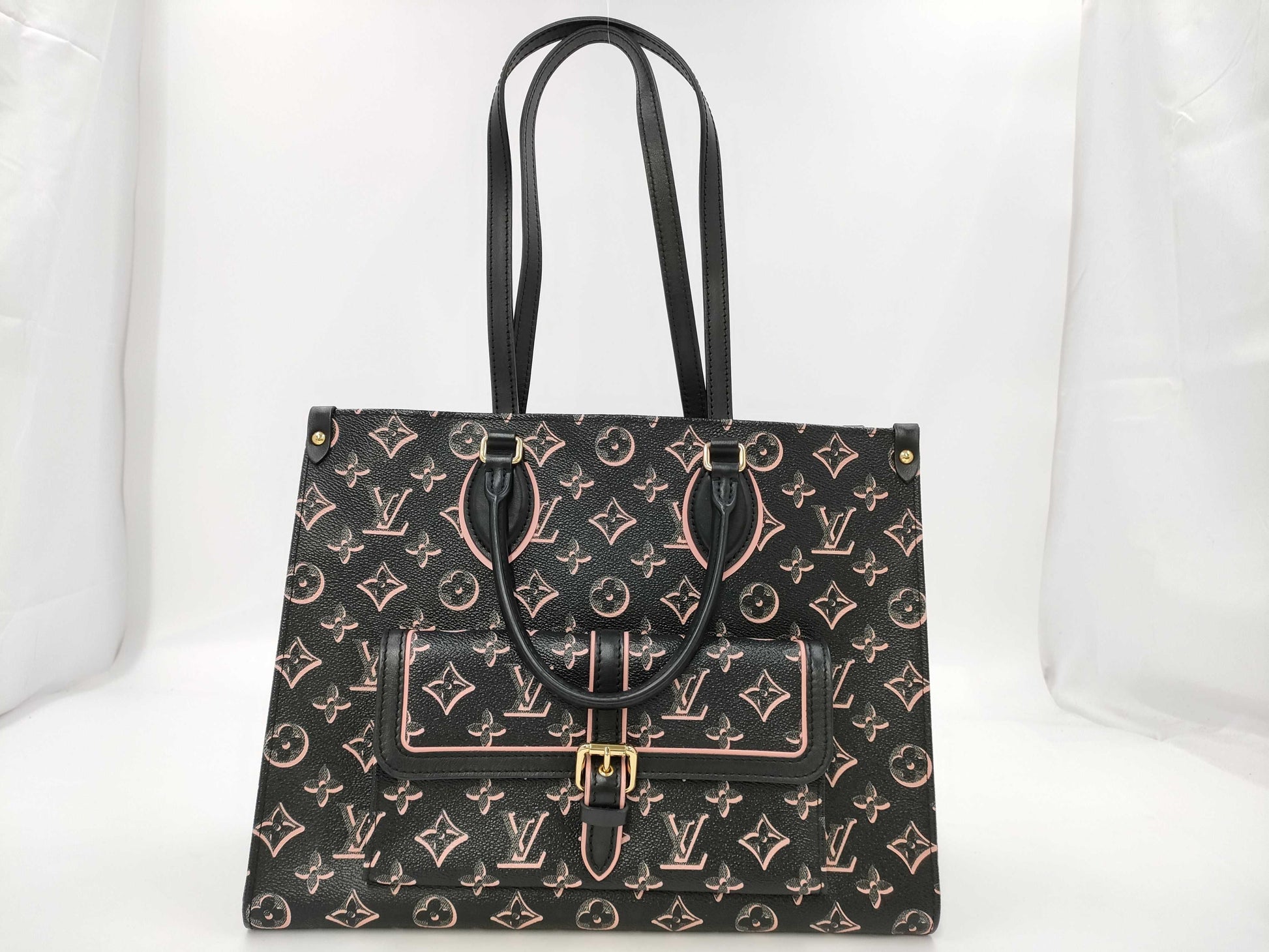 LOUIS VUITTON Monogram On the Go MM Tote Bag Tote Bag