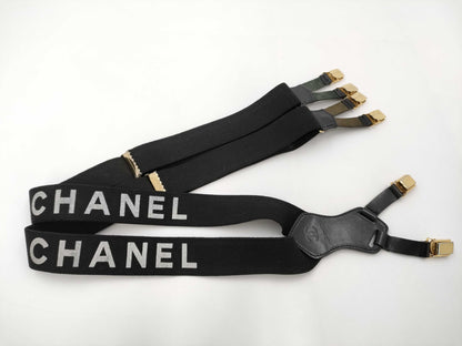 CHANEL Suspenders Two-Tone Other Accessories