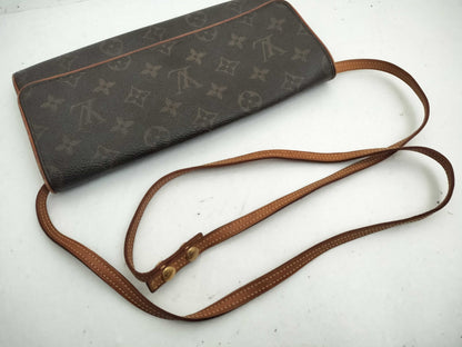 LOUIS VUITTON Monogram Pochette Twin GM M51852 Shoulder Bag