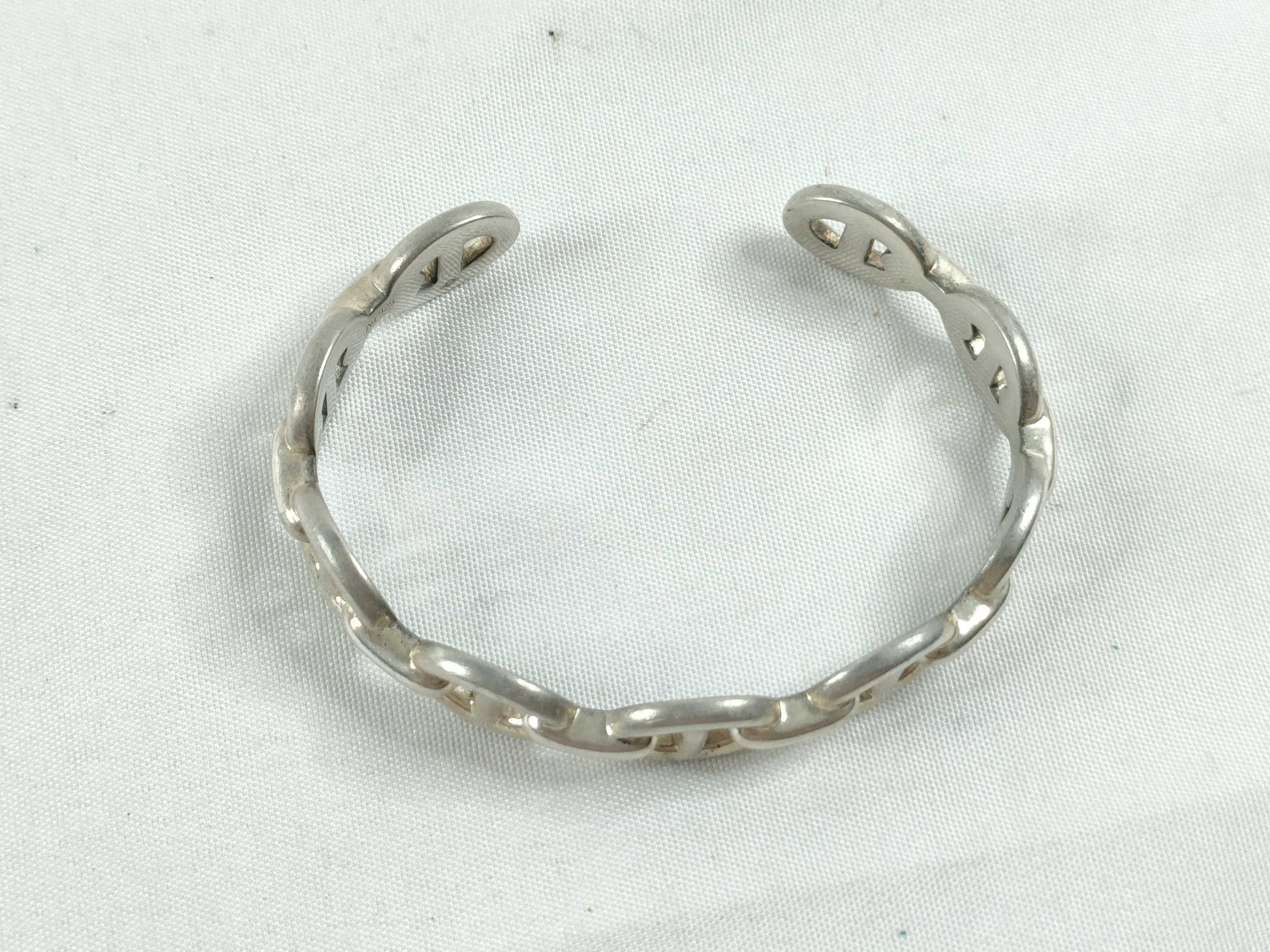 HERMES Chaine d'Ancre MM Bracelet SV925 5.2g Bracelet/Bangle