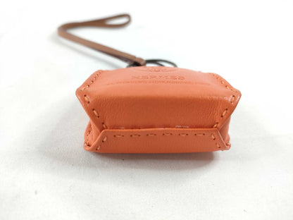 HERMES Sac Orange Shopper Bag Charm A New Charm