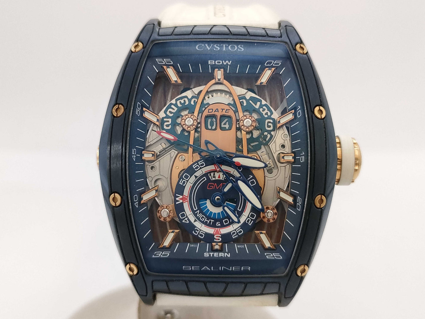 Cvstos Challenge Sealiner GMT CVT-SEA-GMT-CP5N BLST 119 Automatic Men's Watch