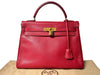 HERMES Kelly 32 Le Tourne Handbag with 〇Y Stamp and Gold Hardware