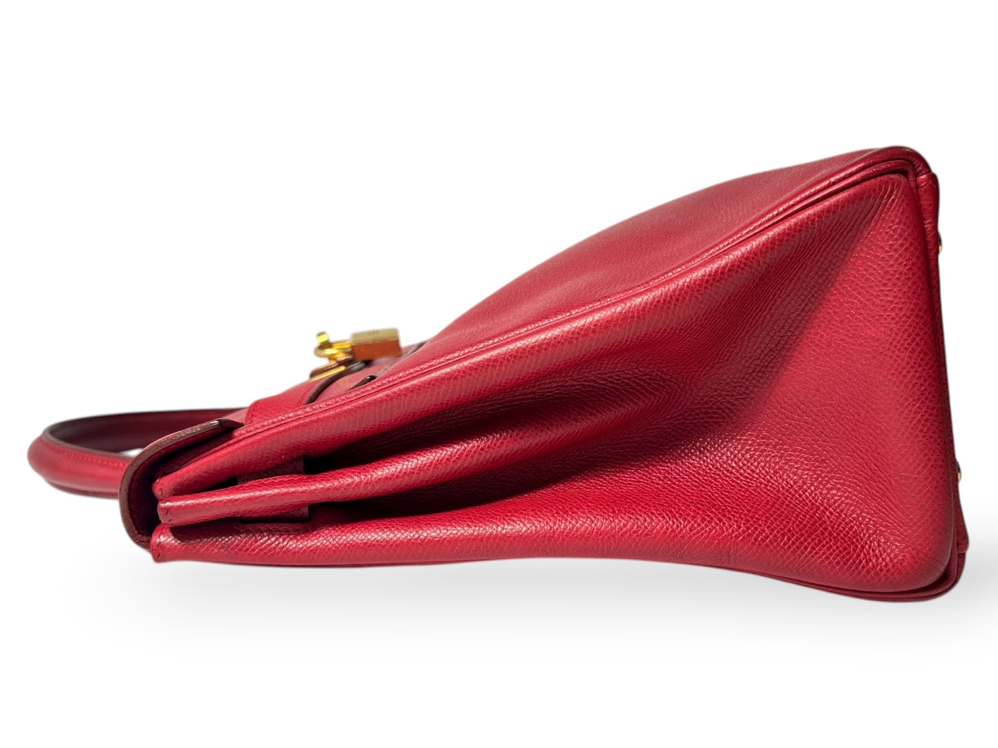 HERMES Kelly 32 Le Tourne Handbag with 〇Y Stamp and Gold Hardware