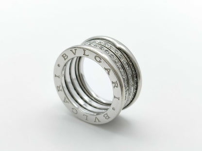 BVLGARI B.zero1 Diamond #54 WG 750 13.6g Ring 