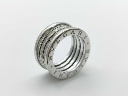 BVLGARI B.zero1 Diamond #54 WG 750 13.6g Ring 