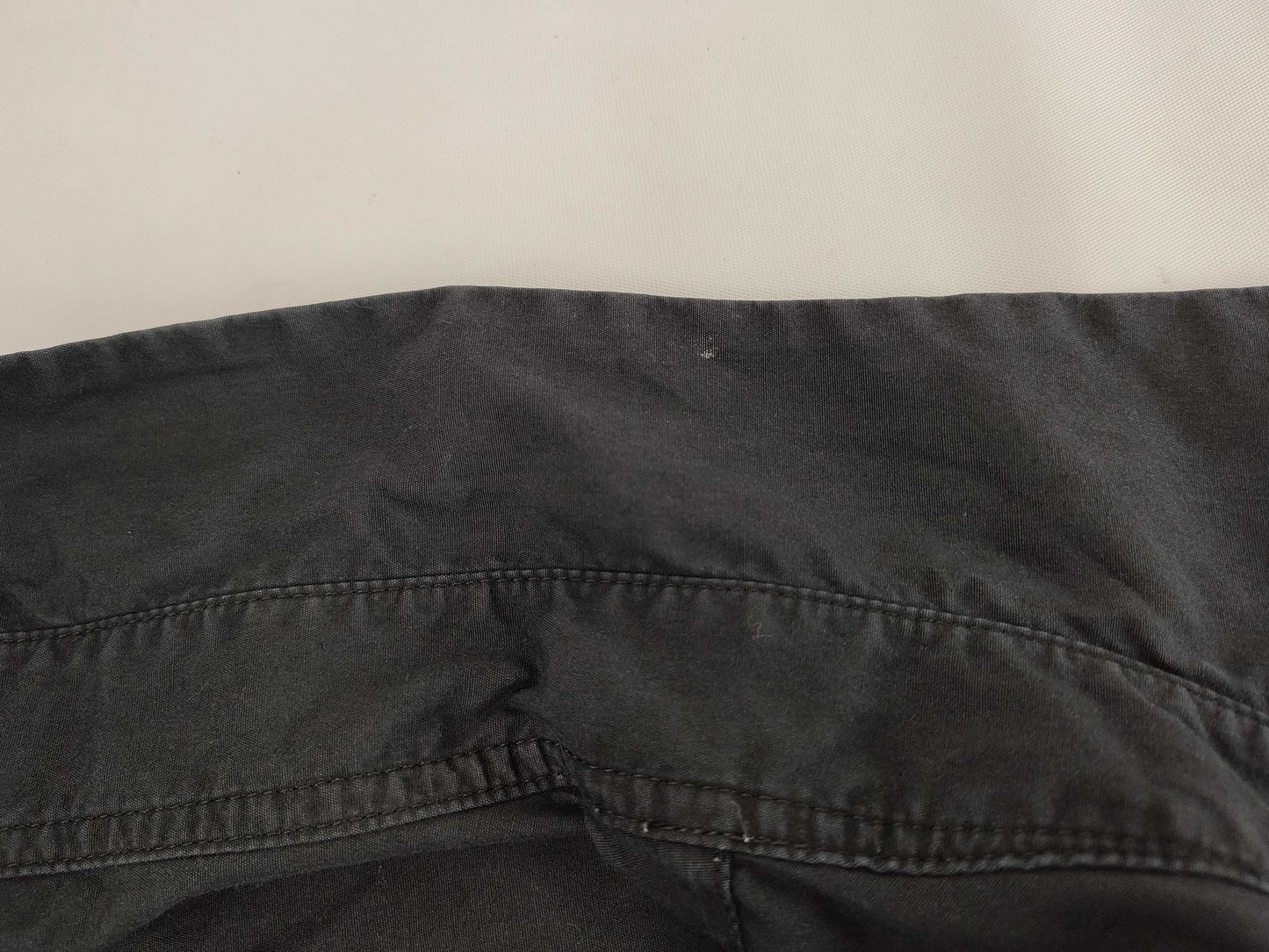 Ys Yohji Yamamoto Short Sleeve Shirt, Black, Size 3